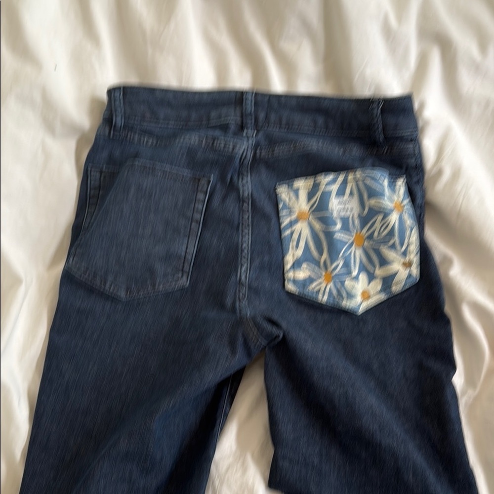 Dark Denim Ripton Cutoff Shorts/Jorts. Skida collab - Picture 4 of 4